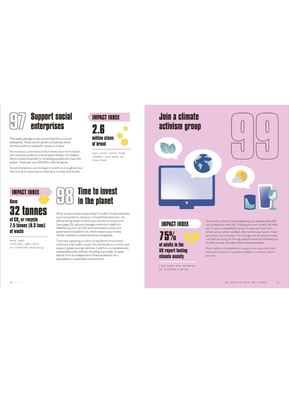 365 Ways to save the Planet