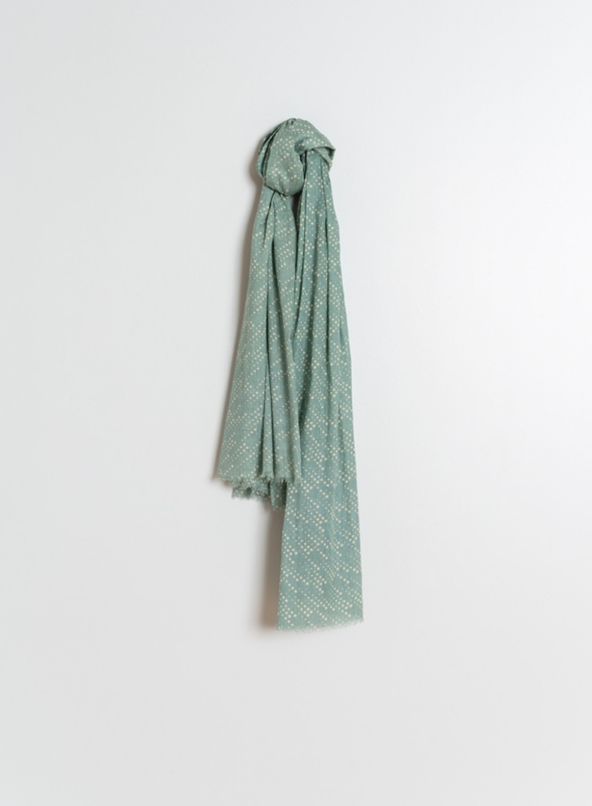 Indi & Cold Mini Dot Scarf in Aloe