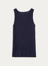 Flaxy Top in Navy from Yerse