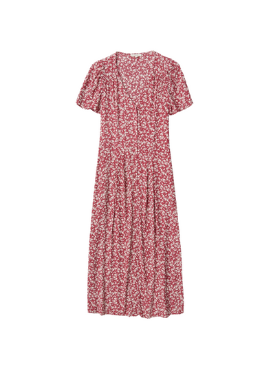 Laura Dress in Pink Flowers from Yerse