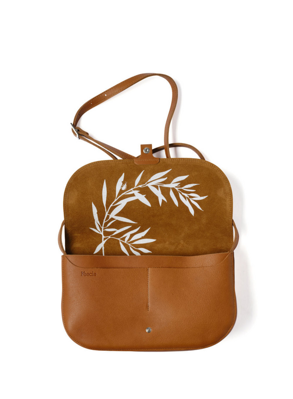 Wish Tree Bag in Cognac Used Look from Keecie