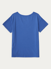 Zoey Top in Uniform Blue from Yerse