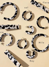 Milo Hoops in Black + White from Nat + Noor