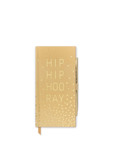 Hip Hip Hooray Slim Bound Notebook from Designworks ink.