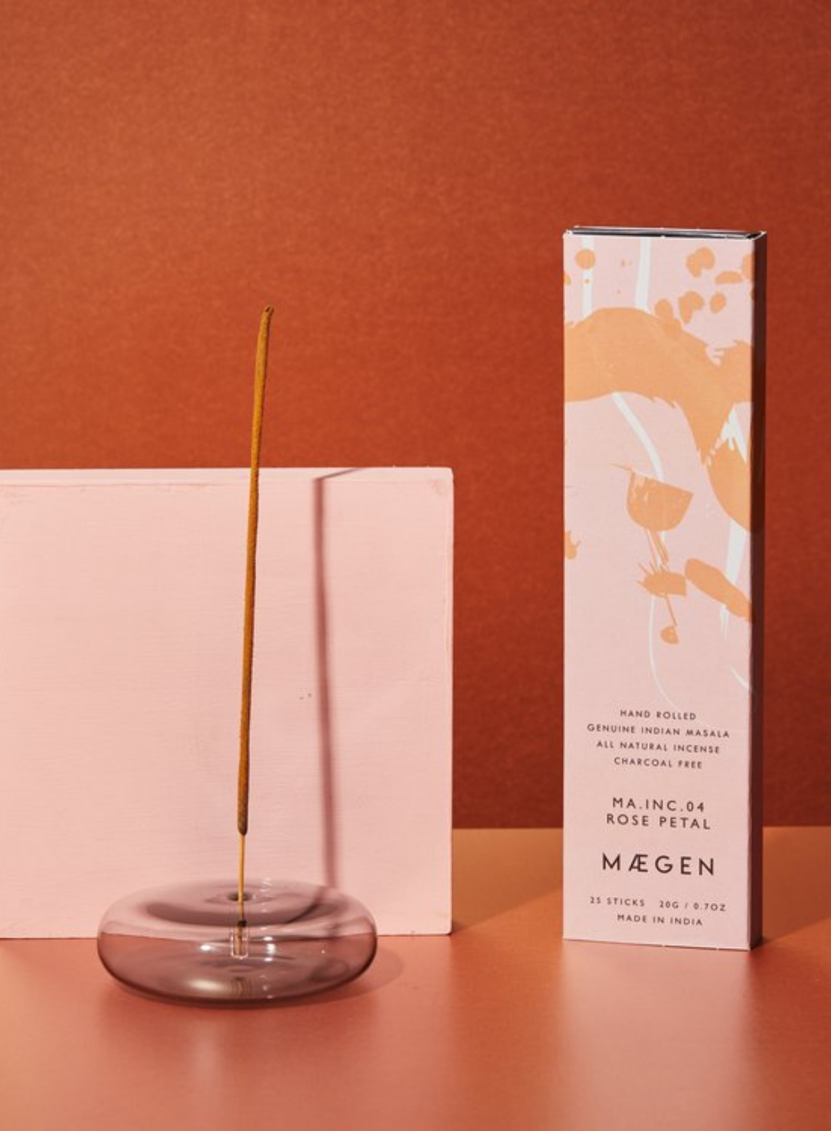 Incense Sticks - Rose Petal from MÆGEN