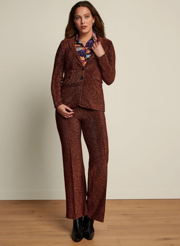 Ethel Pintuck Pants Ballroom in Copper from King Louie