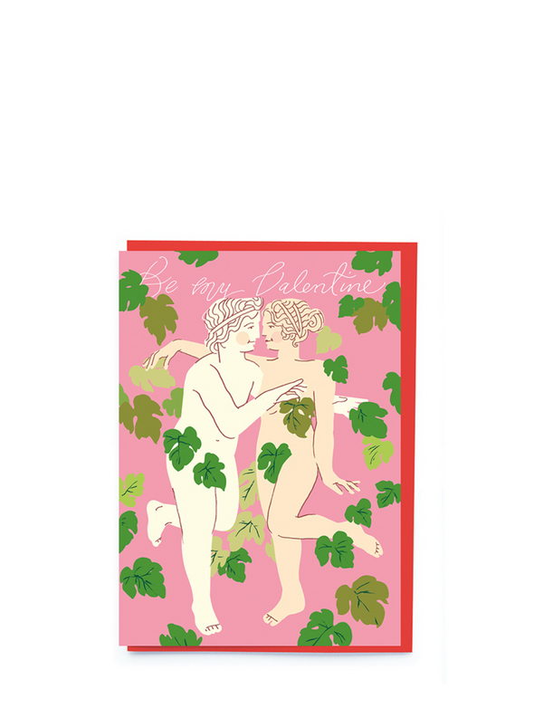Statues St Valentine's Card from Noi
