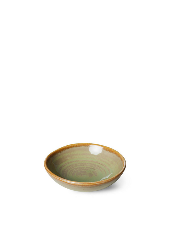 Chef Ceramics Small Dish in Moss Green from HK Living