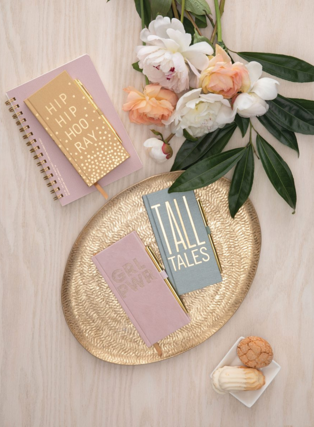 Hip Hip Hooray Slim Bound Notebook from Designworks ink.