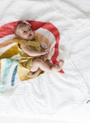 Rainbow Swaddle from Clementine Kids