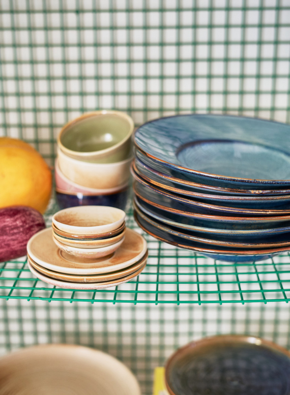Chef Ceramics Small Dish in Moss Green from HK Living