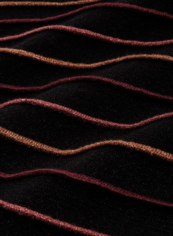 Pintuck Lapis Skirt in Black from King Louie