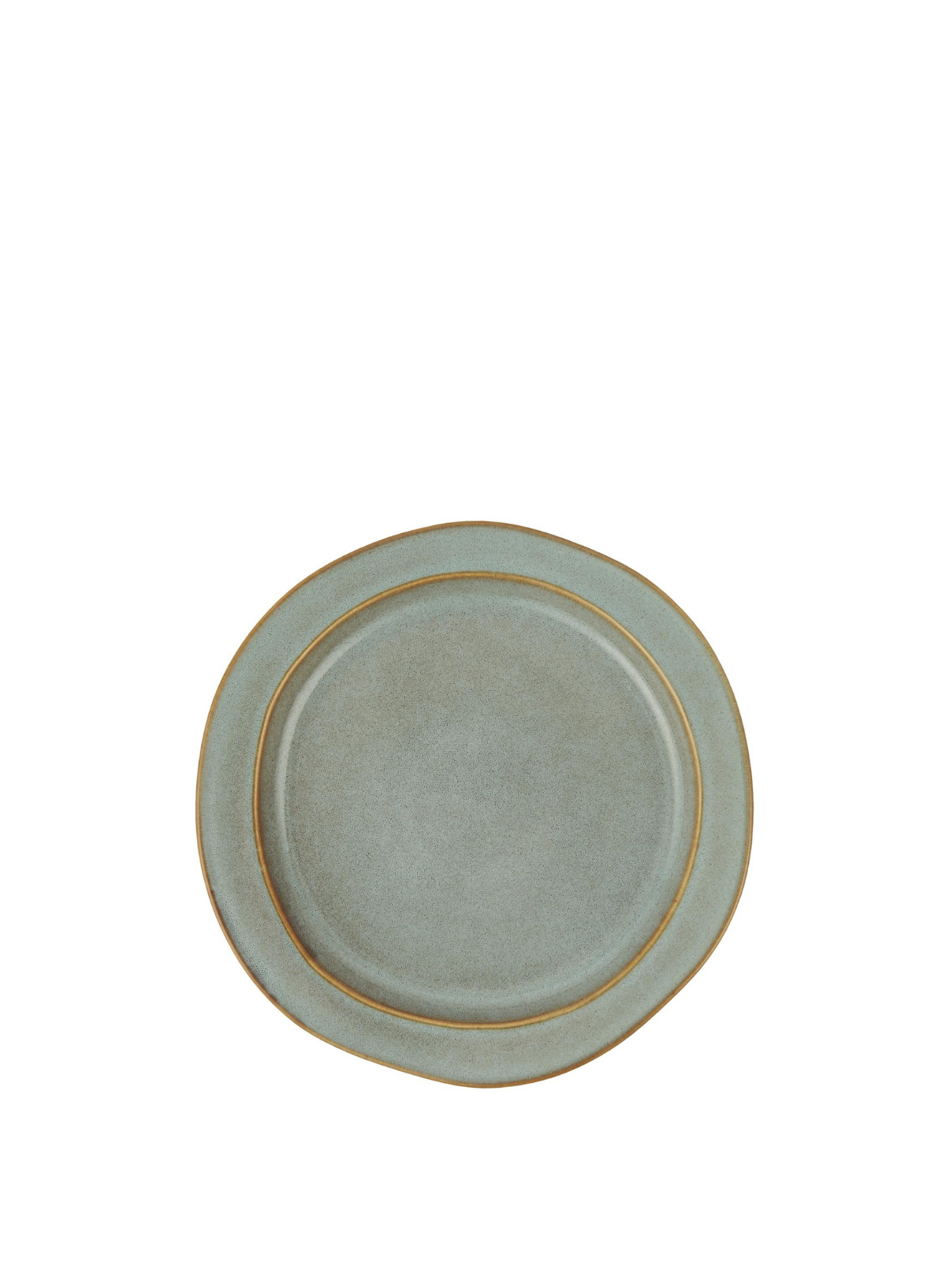 Lunch Plate Light Blue Dunes from IB Laursen