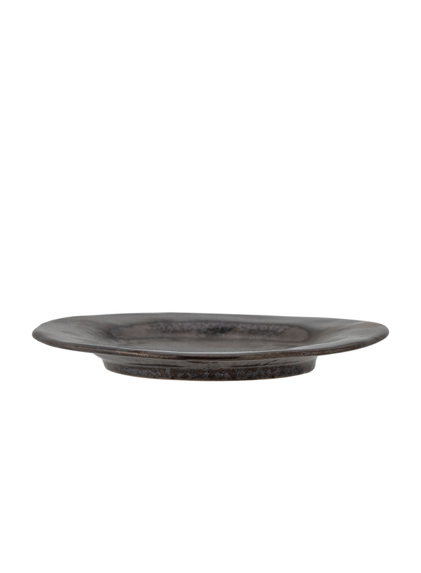 Large  Bronze Linne Plate from Bloomingville