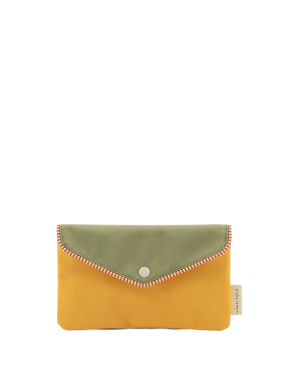 Sticky Lemon Envelope pencil case - meadows in Scout master yellow