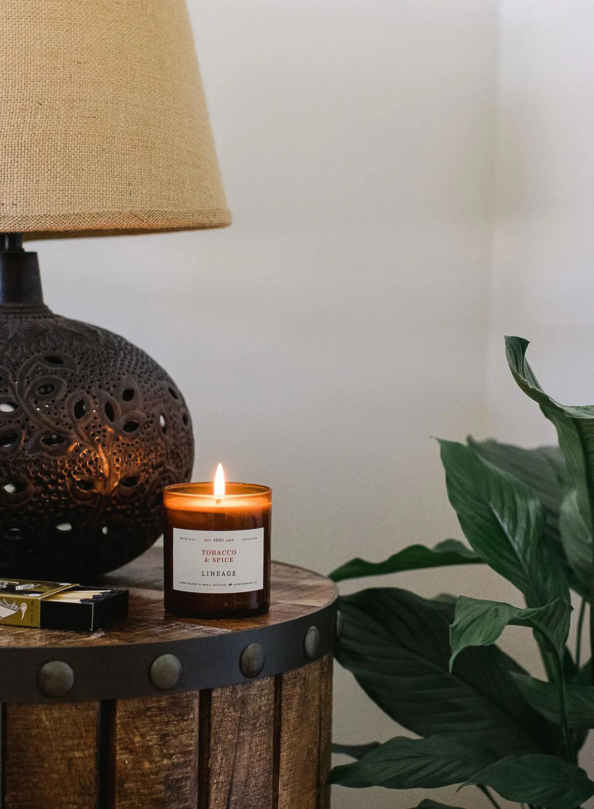 Lineage Tobacco & Spice Candle
