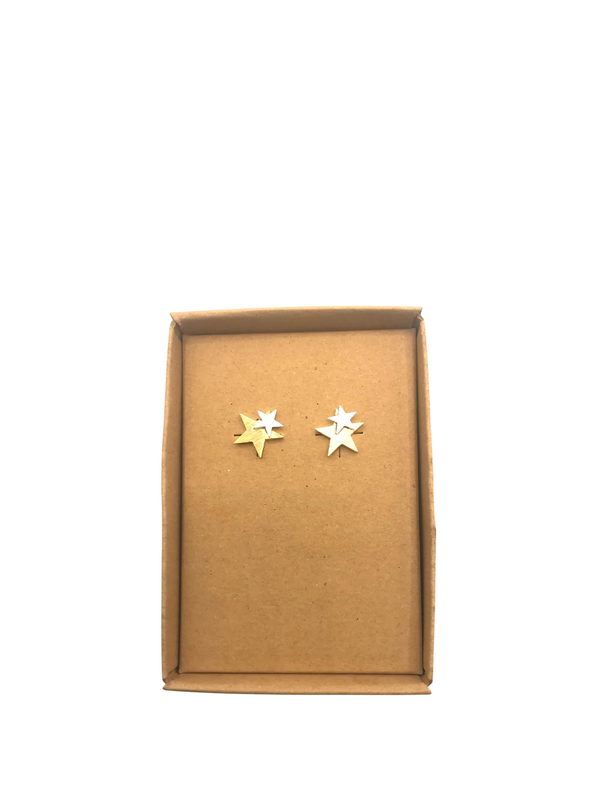 Core Range Star Earrings from Sixton