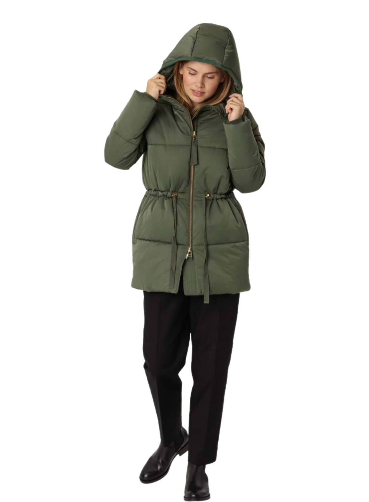 sporadisk Fordi Fremmed Army Green Winter Comfort Light Jacket from Noa Noa – Nomad and the  bowerbird & Bringing the outside in