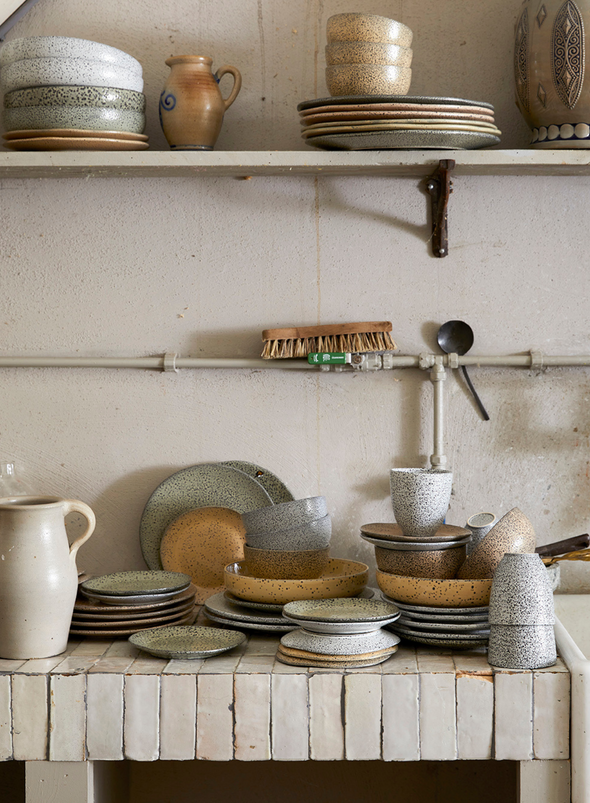 Gradient Ceramics Bowl in Peach from HK Living