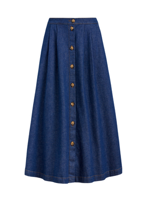 Esther Skirt Chambray Denim Blue from King Louie