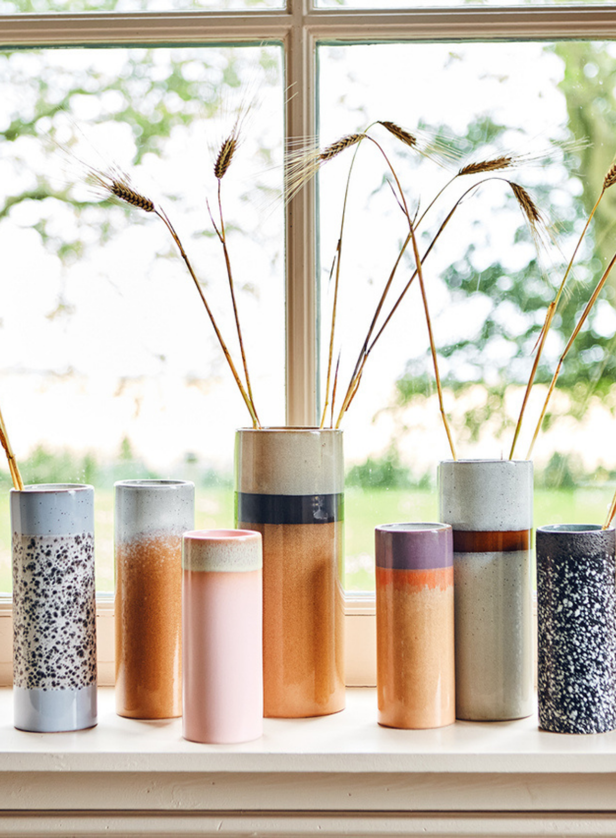 70s Ceramics: L Vase in Snow from HK Living