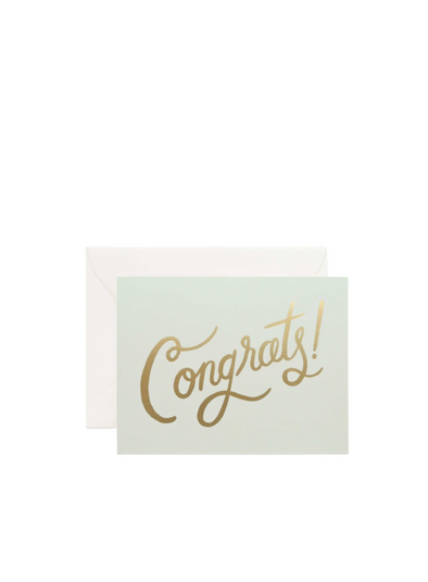 Timeless Congrats Card from Rifle Paper Co.