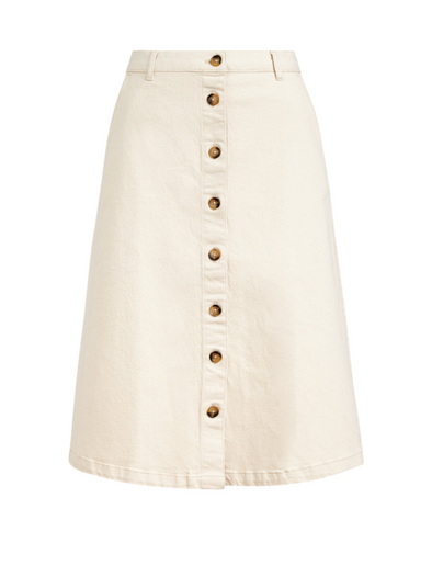 Marie Skirt Didier Denim Angora Cream from King Louie