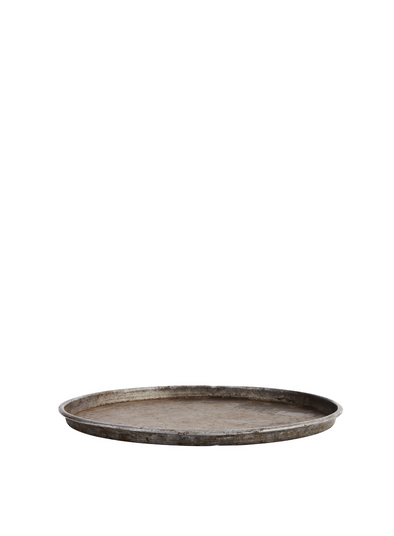 Recycled Round Iron Tray from Madam Stoltz