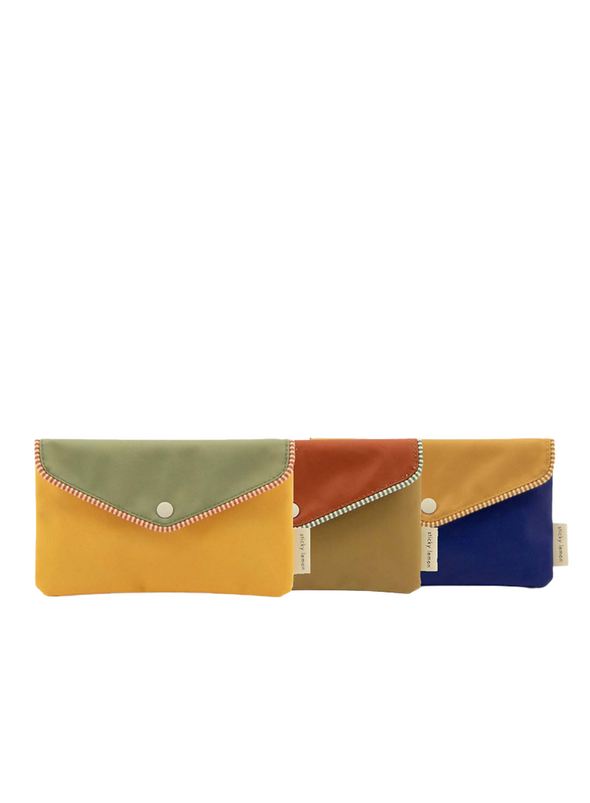 Sticky Lemon Envelope pencil case - meadows in Scout master yellow