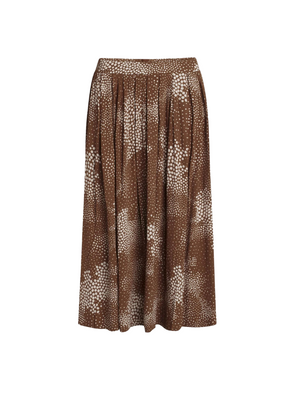 Midi Skirt Print Brown from Noa Noa