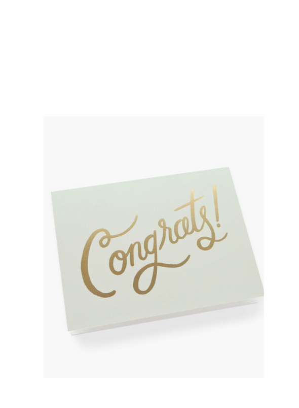 Timeless Congrats Card from Rifle Paper Co.