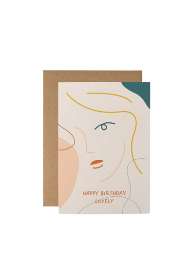 Happy Birthday Lovely - Card from Graphic Factory