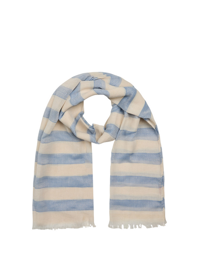 Tezza Scarf in Blue/White from Unmade
