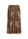 Midi Skirt Print Brown from Noa Noa