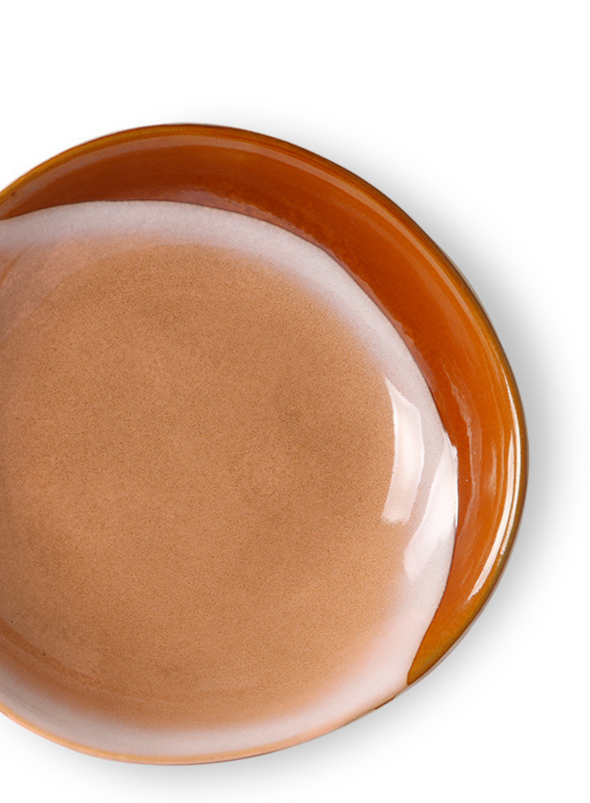 Ceramic 70's Hills Curry Bowl from HK Living
