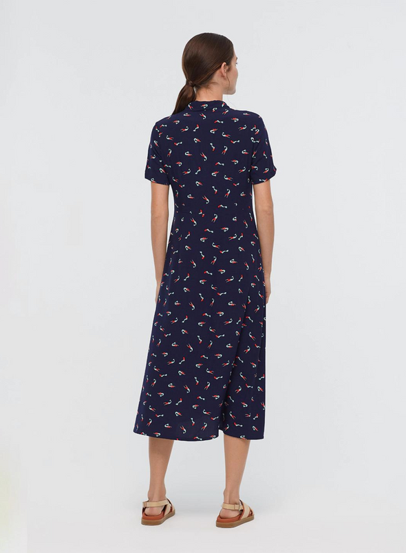 Little Mermaids Print Midi Dress from Nice Things