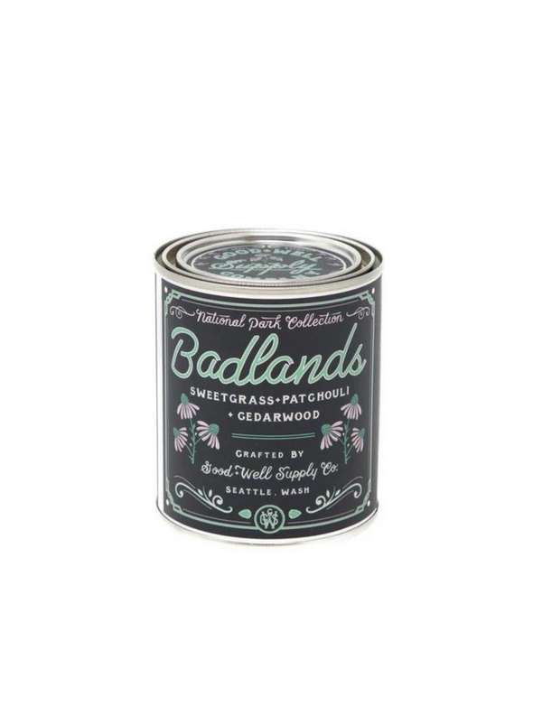 Badlands Candle from Good & Well Supply Co.