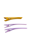 Hair Clip Yarrow In Lilac + Mustard from Nat + Noor