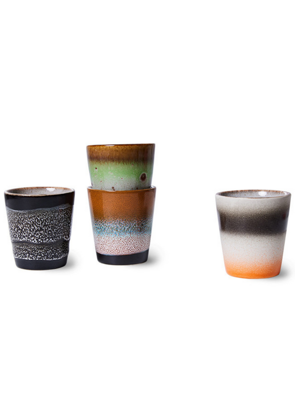 70s Ceramics Ristretto Mug in Rock On from HK Living