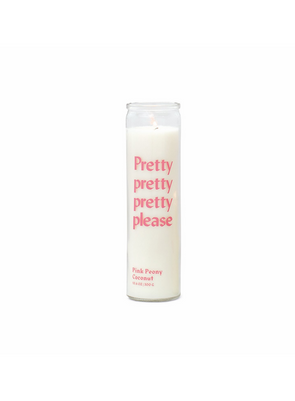 Spark White Pretty Please Prayer Candle from Paddywax