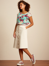 Marie Skirt Didier Denim Angora Cream from King Louie