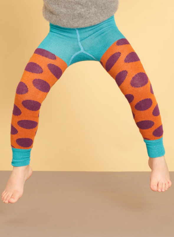 Children Footless Tights- Spot from Catherine Tough