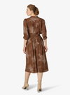 Midi Skirt Print Brown from Noa Noa