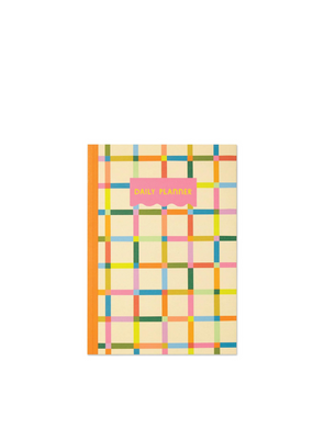 Rainbow Check 304 Page Daily Planner from Raspberry Blossom