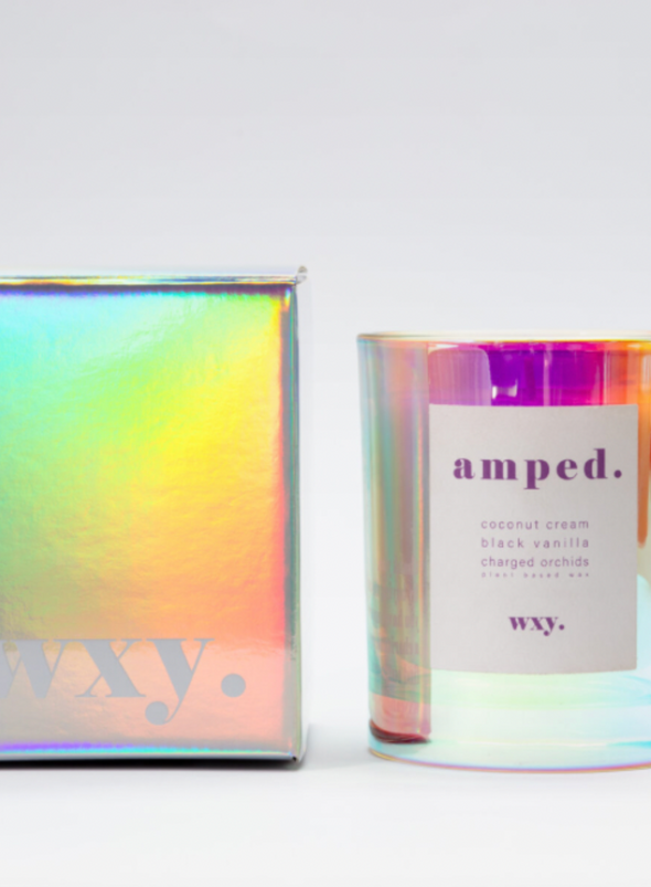 Electro Candle - Amped - Coconut Cream & Black Vanilla from wxy.