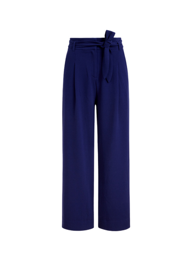 Ava Pants Woven Crepe Dazz Blue from King Louie