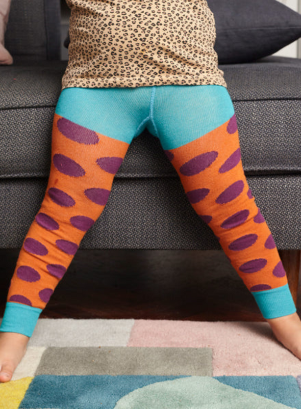Children Footless Tights- Spot from Catherine Tough