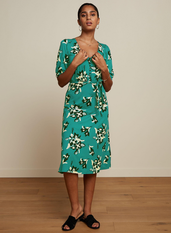Erin Dress Coraza in Eden Green from King Louie