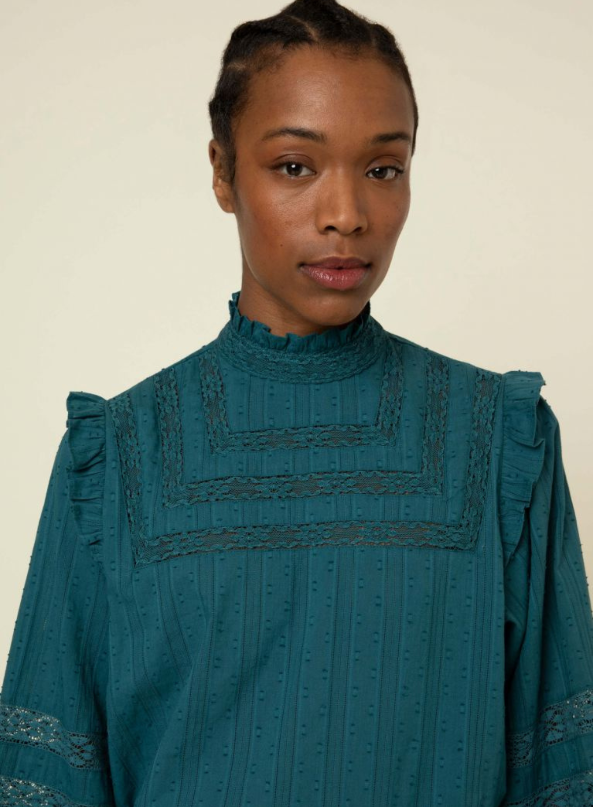 Bleu Blouse Gyliane from FRNCH