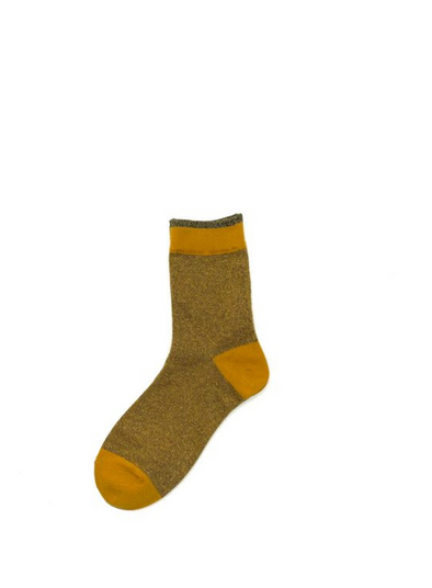 Tokyo Socks in Gold from Sixton